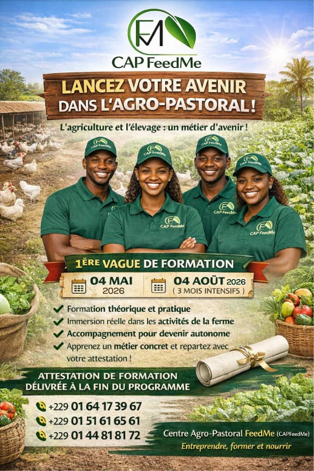 Pourquoi se former en agro-pastoral aujourd’hui ? Une opportunité à ne pas manquer avec CAPFeedMe